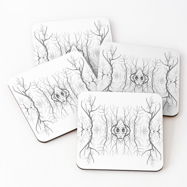 Item preview, Spooky Tree Face designed and sold by Fayes4Art.