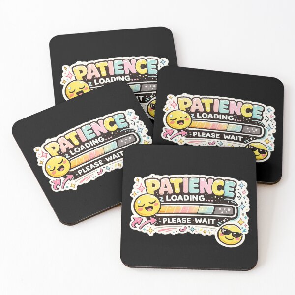 Item preview, Patience Loading Please Wait Sticker | Funny Teacher Sticker For Laptops, Water Bottles & Classroom Decor designed and sold by FestivityFinds.