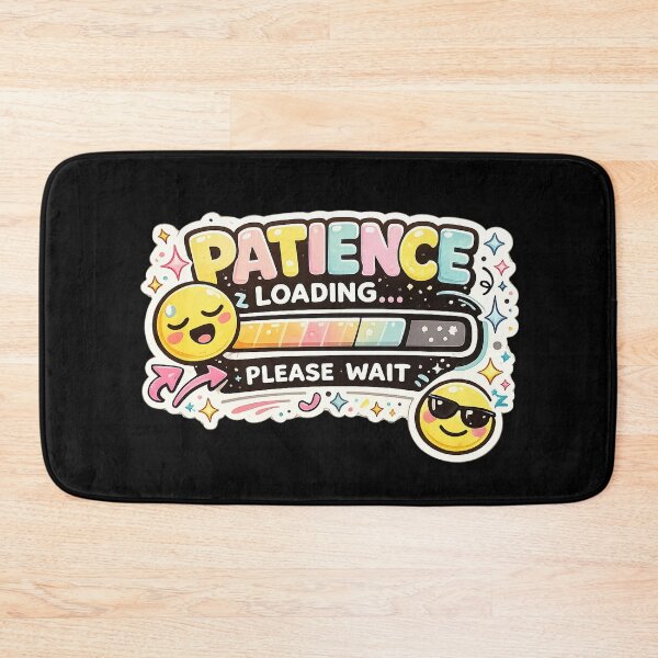 Item preview, Patience Loading Please Wait Sticker | Funny Teacher Sticker For Laptops, Water Bottles & Classroom Decor designed and sold by FestivityFinds.