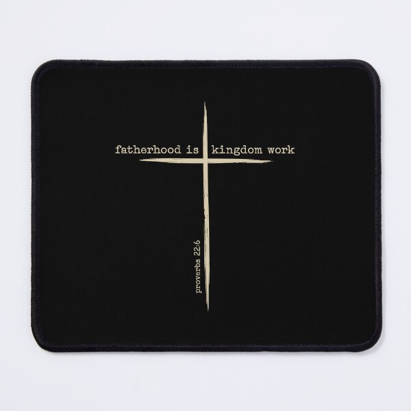 Item preview, Vintage Fatherhood is Kingdom Work Christian Cross designed and sold by nosu-art-pod.
