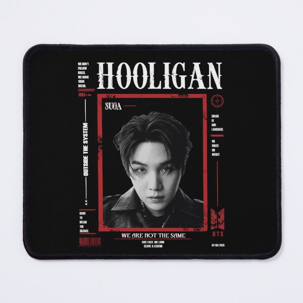 Item preview, SUGA Hooligan Edgy Magazine Poster designed and sold by moamaxshop.