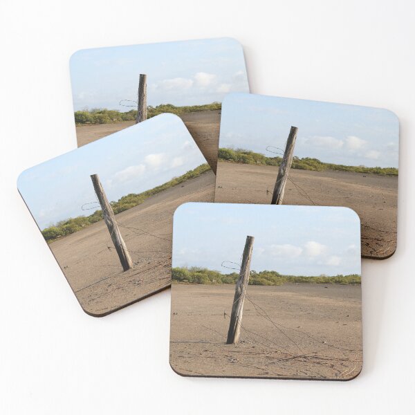 Item preview, Old Fence Post In Outback Landscape designed and sold by 27Tammy27.