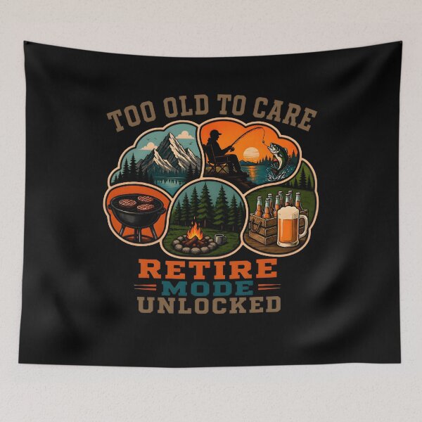 Item preview, Funny Retirement - Fishing Camping Gift designed and sold by PixelBlob.