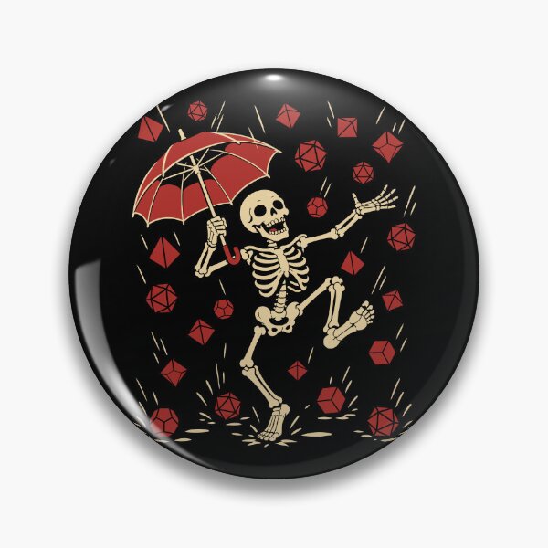 Item preview, Funny Dice Hoarder Skeleton Tabletop RPG designed and sold by pixeptional.