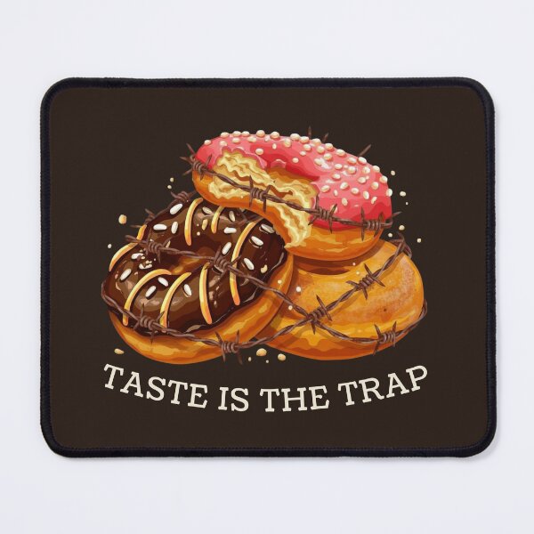 Item preview, Donut Addiction – Taste Is the Trap Sweet Cravings Illustration designed and sold by CHANCHANAI.