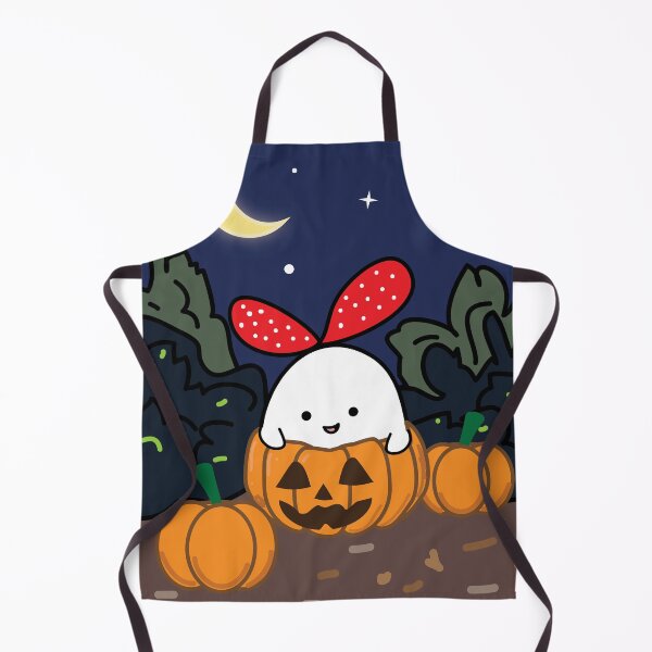 Item preview, Little ghost in Halloween night designed and sold by fluffyfamcraft.