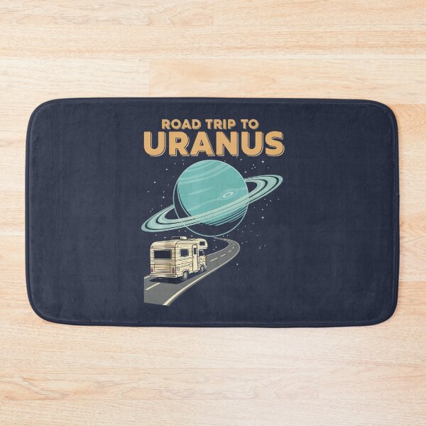 Item preview, Funny Retro Space Road Trip To Uranus Camper RV designed and sold by Amir Faysal.