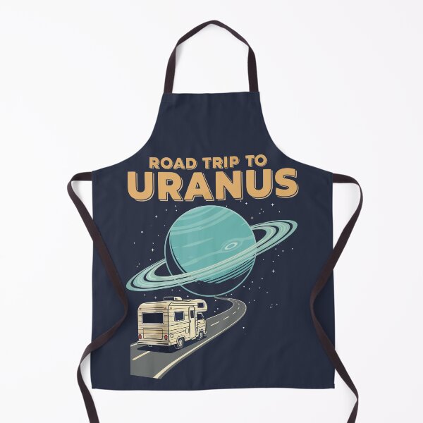 Item preview, Funny Retro Space Road Trip To Uranus Camper RV designed and sold by Amir Faysal.