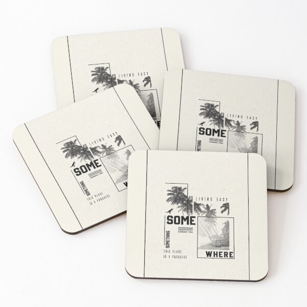 Item preview, COASTAL ESCAPE designed and sold by Stickersdevelop.