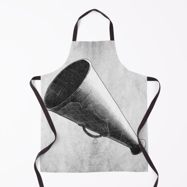 Item preview, Vintage Metal Megaphone Loudhailer Protest Voice designed and sold by Ghoul Enterprises.