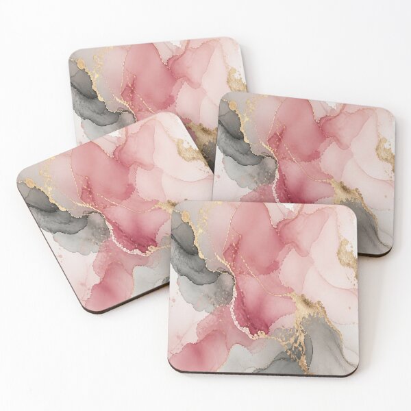 Item preview, Abstract Watercolor Splash with Elegant Gold Foil Accents Wall Art designed and sold by Gameshalah's Designs Hub.