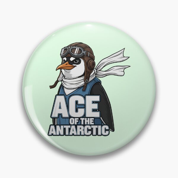 Item preview, Cool Penguin Pilot Ace of the Antarctic Aviation designed and sold by Amir Faysal.