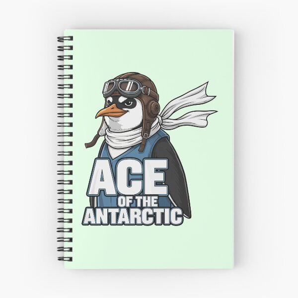 Item preview, Cool Penguin Pilot Ace of the Antarctic Aviation designed and sold by Amir Faysal.