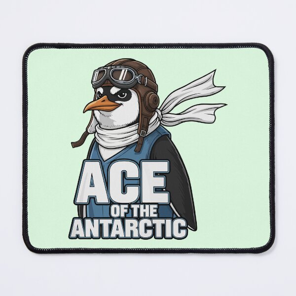 Item preview, Cool Penguin Pilot Ace of the Antarctic Aviation designed and sold by Amir Faysal.
