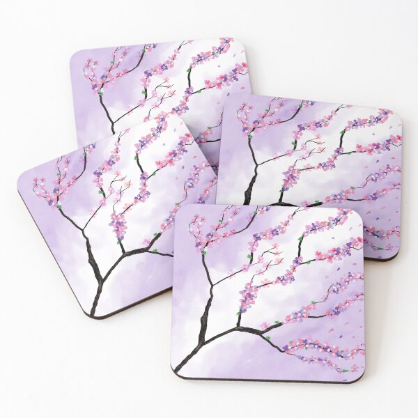 Item preview, Lavender Sakura Bloom | Dreamy Cherry Blossom Watercolor Floral Art designed and sold by GemniShop.