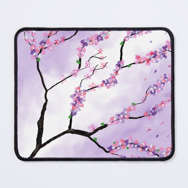 Item preview, Lavender Sakura Bloom | Dreamy Cherry Blossom Watercolor Floral Art designed and sold by GemniShop.