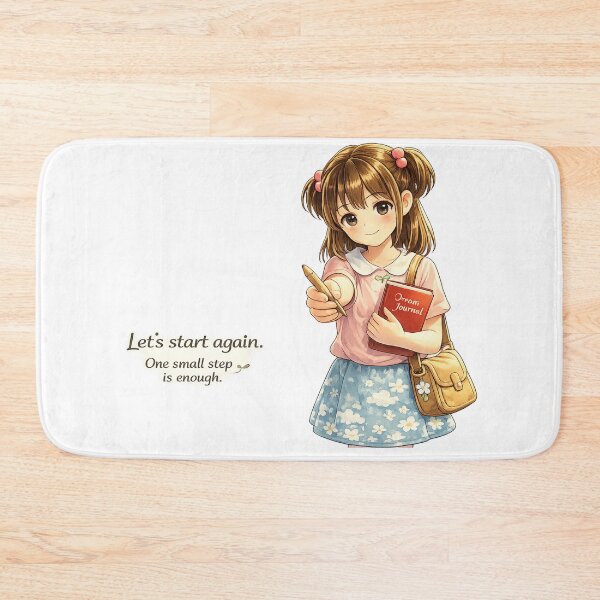 Item preview, Let’s Start Again – One Small Step Is Enough designed and sold by Happyfreedom.