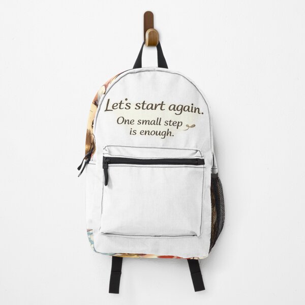 Item preview, Let’s Start Again – One Small Step Is Enough designed and sold by Happyfreedom.