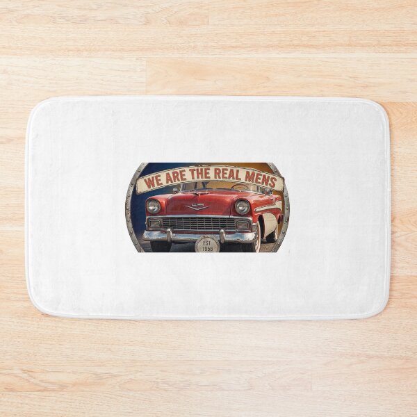 Item preview, Vintage 1950s Car We Are The Real Mens Retro Classic Automobile Circular Badge designed and sold by MottotoTech.