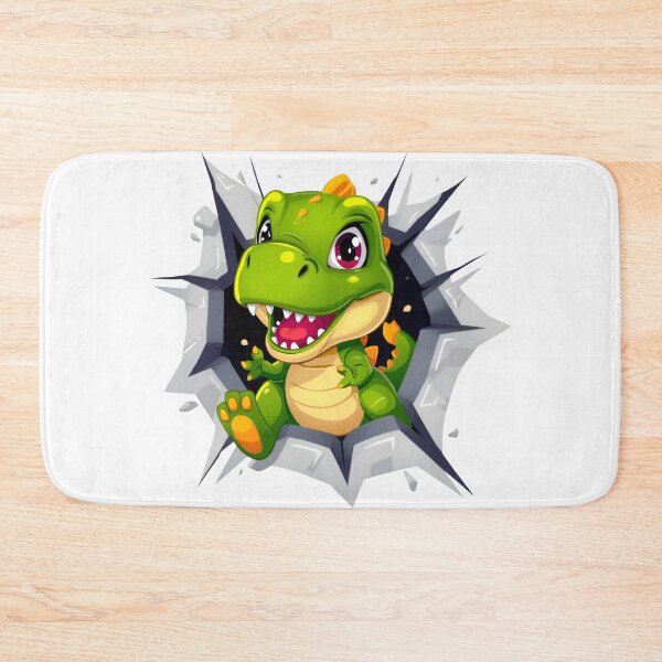 Item preview, Cute Baby T-Rex Breaking Through Wall, Kawaii Dinosaur Cartoon, Funny Jurassic Dino Graphic, Adorable Prehistoric Monster Gift designed and sold by PrintelloTH.