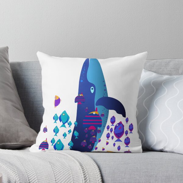 Item preview, whale and fish designed and sold by Coloursbyapplez.