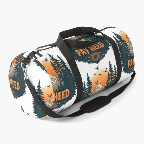 Item preview, Pay Heed Mountain Adventure Badge Design designed and sold by MystiColo.