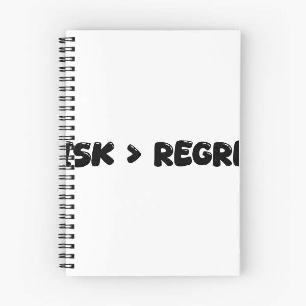 Item preview, Risk over Regret designed and sold by WhelmdStudios .