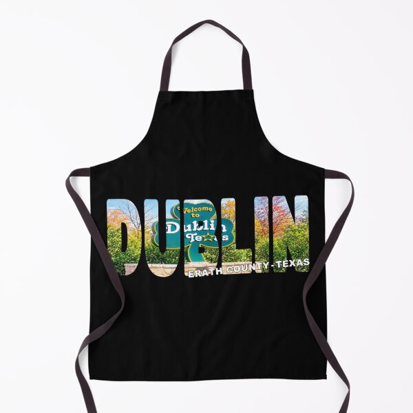 Item preview, DUBLIN Erath County Texas - Shamrock Welcome Sign early Fall Sunny designed and sold by Adam Gormley.
