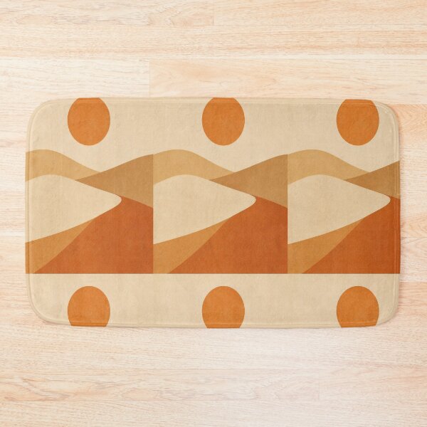 Item preview, Minimalist Abstract Desert Sand Dunes Sunset Landscape Print designed and sold by Gameshalah's Digital Library.