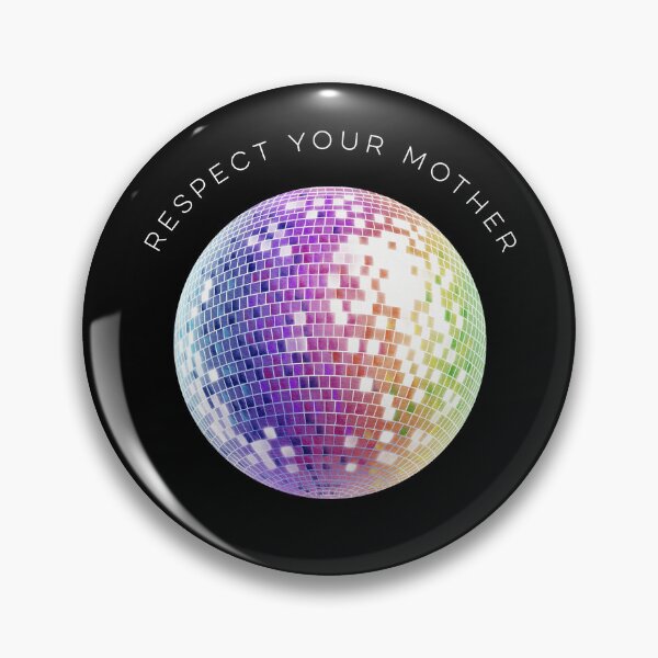 Item preview, Respect Your Mother Vintage Disco Ball designed and sold by studio-ssaam.