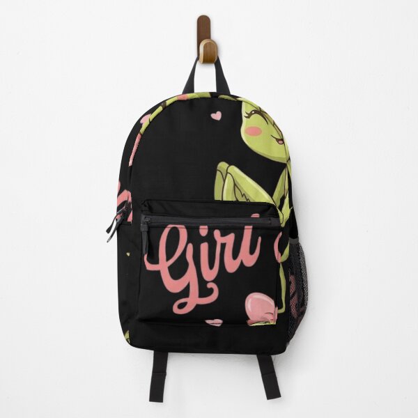 Item preview, Funny Praying Mantis Girl Dinner - Cute Dark Humor Insect Bow Sticker designed and sold by haitrieuic96.