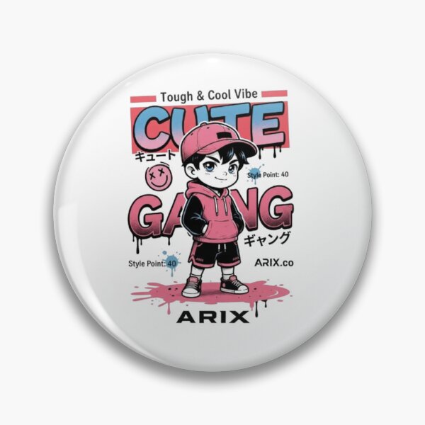 Item preview, Cute Gang Boy Urban Streetwear Style designed and sold by Ahmedsyde.