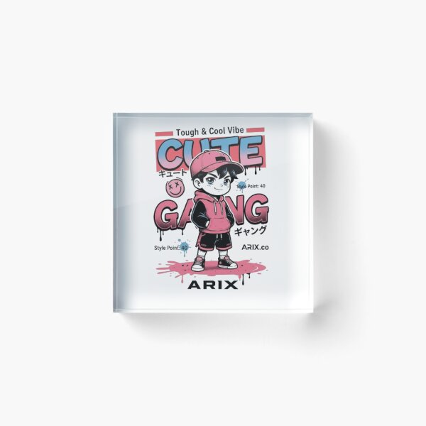 Item preview, Cute Gang Boy Urban Streetwear Style designed and sold by Ahmedsyde.