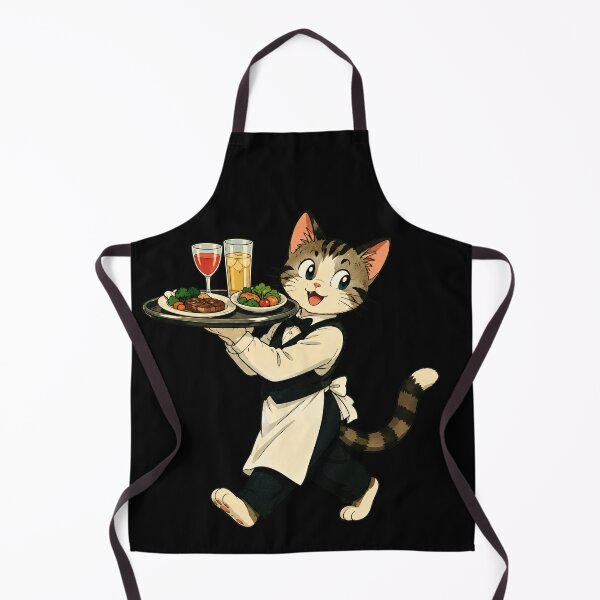 Item preview, Restaurant Server designed and sold by Funny Vintage Stickers And T-Shirts.