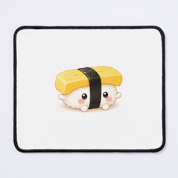 Item preview, Cute Sushi Japanese Food Character designed and sold by オルフェドリーム.
