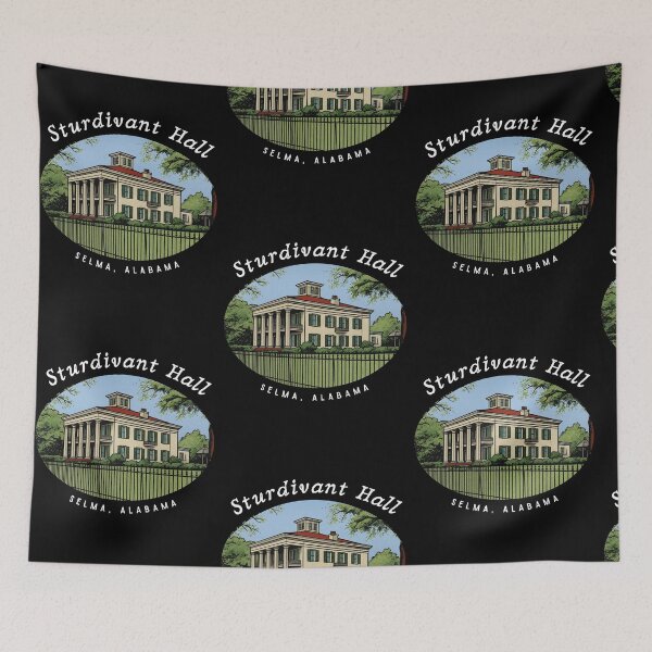 Item preview, Sturdivant Hall (Selma, Alabama) Hero Graphic designed and sold by GhostlyWorld.