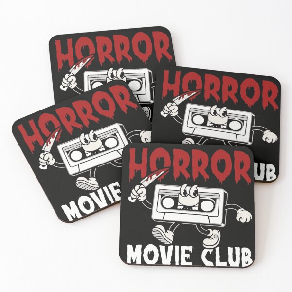 Item preview, Horror Movie Club Retro Cassette Tape Rubber Hose Cartoon designed and sold by haitrieuic96.