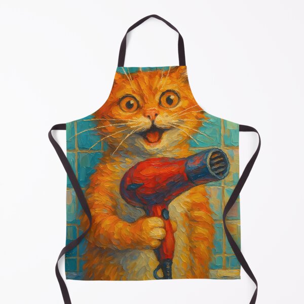 Item preview, Abstract Painting of Singing Cat Serenade | Whimsical Cute Cat Illustration | Colorful Modern Pet Animal Wall Art Print designed and sold by PaintedPixels01.