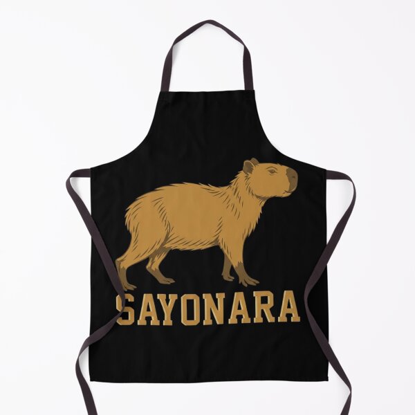 Item preview, Sayonara Capybara Funny Japanese Goodbye Chill Meme designed and sold by haitrieuic96.