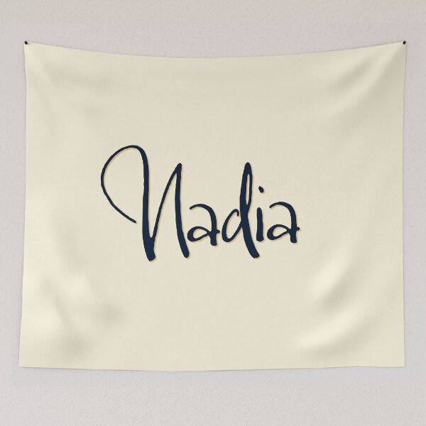 Item preview, NADIA personalized type design designed and sold by CharlottePlaceArt.