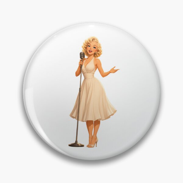 Item preview, Elegant Monroe Inspired Fashion Illustration designed and sold by Nurzhik.