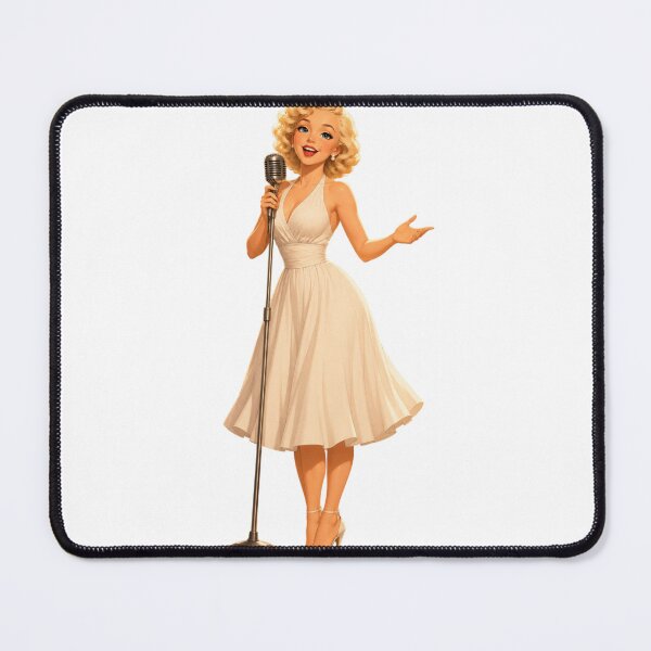 Item preview, Elegant Monroe Inspired Fashion Illustration designed and sold by Nurzhik.