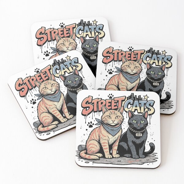 Item preview, Street Cats Urban Graffiti Hip Hop Feline Art designed and sold by rich-moda.