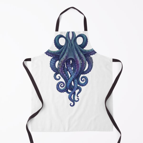 Item preview, Symmetrical Kraken Tentacles - Nautical Ornament designed and sold by DesignsCreative.