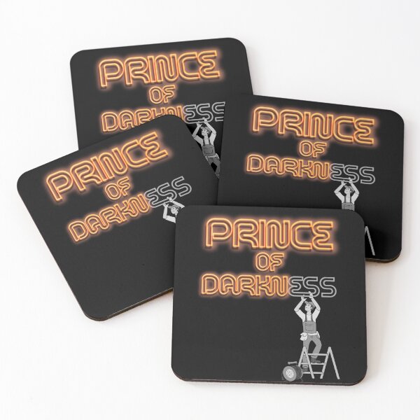 Item preview, Funny electrician gift – Prince of Darkness neon sign electrician joke design designed and sold by messy-nessie.