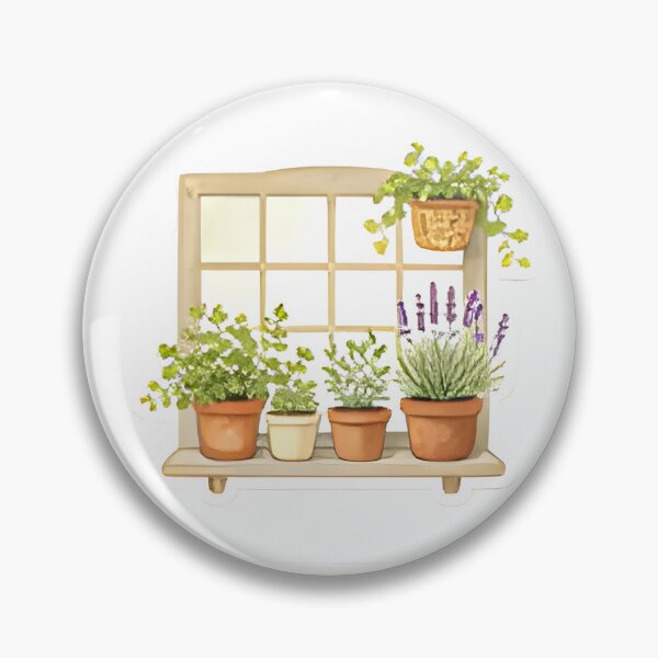 Item preview, Mini Herb Shelf Botanical Sticker Collection | Cottagecore Garden Sticker Sheet designed and sold by Spirit of Siam.
