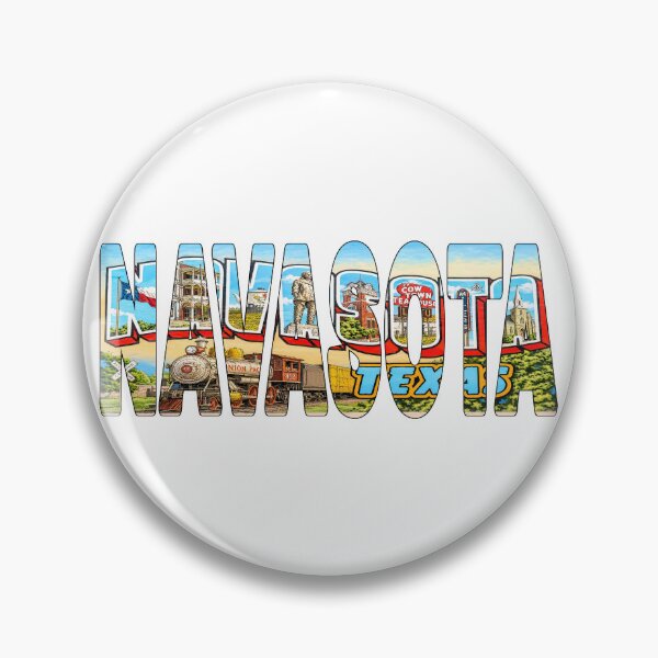 Item preview, NAVASOTA - Grimes County Texas Welcome Mural Sign Train Buildings designed and sold by Adam Gormley.