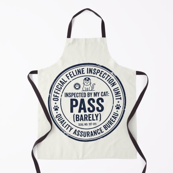 Item preview, Official Feline Inspection Unit Quality Seal designed and sold by SplashTastic.