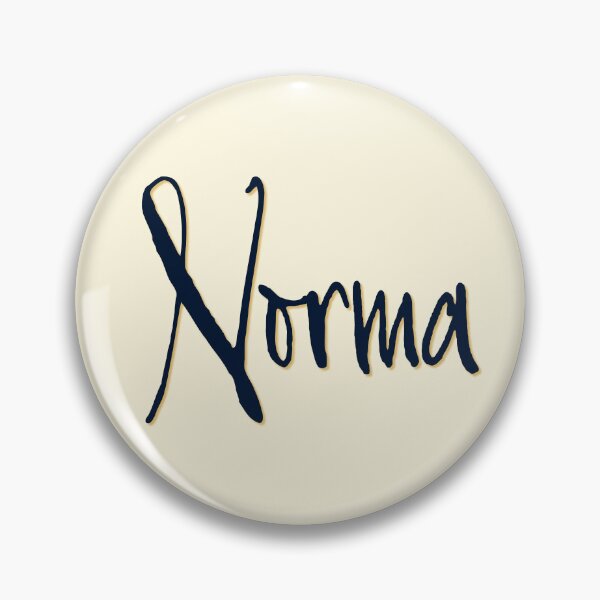 Item preview, NORMA personalized type design designed and sold by CharlottePlaceArt.