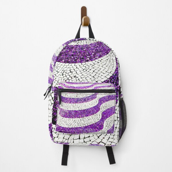 Item preview, Checkered purple waves designed and sold by from Carbonizzo.